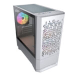 GABINETE COUGAR MG140 AIR RGB/MINI TOWER/CON VENTANA/SIN FUENTE/USB 3.0/COLOR BLANCO/MICRO ATX/MINI-ITX, 385JM80.0002