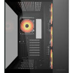Gabinete Cougar Fv150 Rgb/Mid-Tower/Sinfuente/USB 2.0/3.0/4 Ventiladores Instalados/Color Negro/Micro-ATX/385Ka10.0001