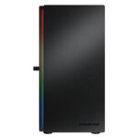 GABINETE COUGAR PURITY RGB/MINI-TOWER/CON VENTANA/SIN FUENTE/USB 3.0/2.0/1 VENTILADOR ARGB INSTALADO/COLOR NEGRO/MINI-IT/MICRO-ATX, 385PC40.0001