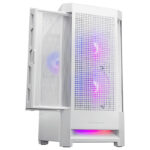 Gabinete Cougar Duoface/Mid Tower/Con Ventana/Sin Fuente/3 Ventiladores Argb/Color Blanco/Mini Itx /Micro ATX/ATX/Ceb/385Zd10.0003