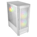 Gabinete Cougar Duoface/Mid Tower/Con Ventana/Sin Fuente/3 Ventiladores Argb/Color Blanco/Mini Itx /Micro ATX/ATX/Ceb/385Zd10.0003