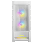 Gabinete Cougar Duoface/Mid Tower/Con Ventana/Sin Fuente/3 Ventiladores Argb/Color Blanco/Mini Itx /Micro ATX/ATX/Ceb/385Zd10.0003