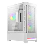 Gabinete Cougar Airface Rgb/Midi-Tower/Ventana/Sin Fuente/USB 2.0/3.0/3 Ventiladores Instalados/Color Blanco/Eatx/385Zd10.0005