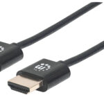 Cable HDMI Ultradelgado 1.8M Ethernet 3D 4K M-M Velocidad 2.0