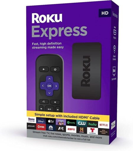 Roku Express 3960Rw 2022 Reproduce Por Streaming Por HD –