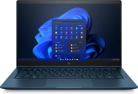 HP Elite Dragonfly G2 Híbrido (2-en-1) 33.8 cm (13.3″) Pantalla táctil Full HD Intel® Core™ i5 i5-1135G7 8 GB LPDDR4x-SDRAM 512 GB SSD Wi-Fi 6 (802.11ax) Windows 10 Pro Azul