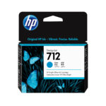 CARTUCHO DE TINTA HP DESIGNJET 712 COLOR CYAN 29ML, 3ED67A
