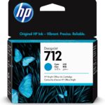 HP Cartucho De Tinta Designjet 712 De 29 Ml, Cian