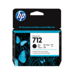 CARTUCHO DE TINTA HP DESIGNJET 712 80ML COLOR NEGRO, 3ED71A