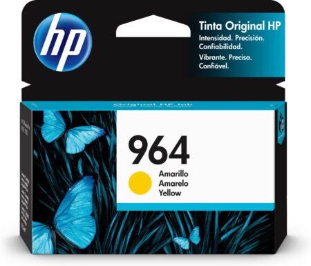 Cartucho De Tinta HP 3Ja52Al Color Amarillo