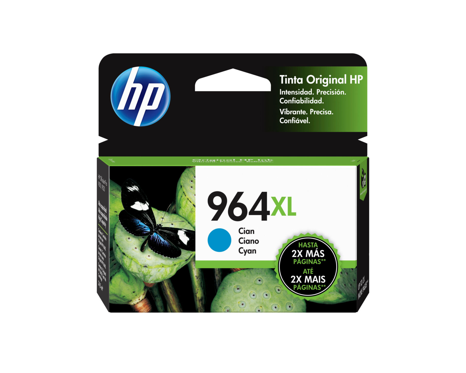 Cartucho De Tinta Hp 964xl Cyan 1600 Paginas, 3ja54al