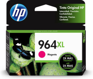 CARTUCHO DE TINTA HP 964XL MAGENTA 1600 PAGINAS, 3JA55AL
