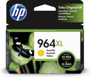 CARTUCHO DE TINTA HP 964XL AMARILLO 1600 PAGINAS, 3JA56AL
