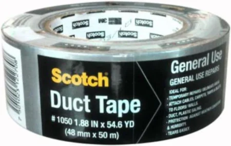 Cinta Sellaductos Scotch 1050 3M/48Mmx50M/1 Pieza/Color Gris