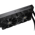 ENFRIAMIENTO LIQUIDO COUGAR GT 240 ARGB/2X120MM/2000RPM/NEGRO, 3MAQS240.0001