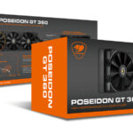 ENFRIAMIENTO LIQUIDO COUGAR POSEIDON-GT 360/3X120MM/2000RPM/NEGRO, 3MAQS360.0001
