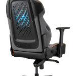 Silla Gamer Cougar Nxsys Aero, 3Marporb.0001, Color Negro/Naranja, Hasta 160Kg, Reclinable, Altura Ajustable, Ventilador Rgb Integrado