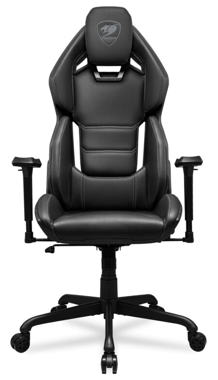 Silla Gamer Cougar Hotrod 3Marxblb.0001 Color Negro, Hasta 136Kg, Tapizado Cuero Sintetico Hyper-Dura