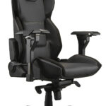 SILLA GAMER COUGAR 3MARXGLB.0001 HOTROD ROYAL COLOR NEGRO, HASTA 136KG, RECLINABLE, ALTURA AJUSTABLE