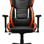 SILLA GAMER COUGAR 3MARXORB.0001 HOTROD, COLOR NEGRO/NARANJA, HASTA 136KG, RECLINABLE, ALTURA AJUSTABLE
