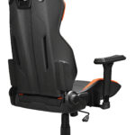 SILLA GAMER COUGAR 3MARXORB.0001 HOTROD, COLOR NEGRO/NARANJA, HASTA 136KG, RECLINABLE, ALTURA AJUSTABLE