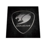 Alfombra Para Silla Cougar 3Mcomfmb.0001, Rectangular, Color Negro