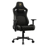 SILLA GAMER COUGAR DEFENSOR F/COLOR NEGRO/HASTA 120KG/CUERO SINTETICO/3MDFFGLB.0001