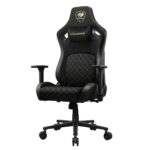 SILLA GAMER COUGAR DEFENSOR F/COLOR NEGRO/HASTA 120KG/CUERO SINTETICO/3MDFFGLB.0001