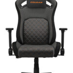 SILLA GAMER COUGAR DEFENSOR F/COLOR NEGRO-NARANJA/HASTA 120KG/CUERO SINTETICO/3MDFFORB.0001