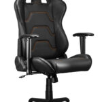 SILLA GAMER COUGAR ARMOR ELITE, 3MELIBLB.0001 COLOR NEGRO, HASTA 120KG, CUERO DE PVC, SOPORTE LUMBAR Y DE CUELLO, REPOSABRAZOS 2D
