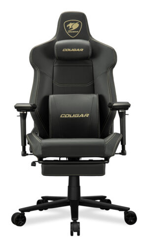 SILLA GAMER COUGAR ARMOR EVO M/COLOR NEGRO/HASTA 160KG/CUERO SINTETICO/RECLINABLE/3MEVMGLB.0001