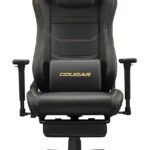 SILLA GAMER COUGAR ARMOR EVO S/COLOR NEGRO/HASTA 120KG/CUERO SINTETICO/REPOSA PIES/3MEVSGLB.0001