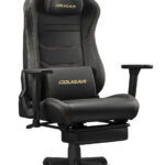 SILLA GAMER COUGAR ARMOR EVO S/COLOR NEGRO/HASTA 120KG/CUERO SINTETICO/REPOSA PIES/3MEVSGLB.0001