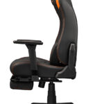SILLA GAMER COUGAR ARMOR EVO/COLOR NEGRO-NARANJA/HASTA 160KG/CUERO SINTETICO/COJIN LUMBAR/REPOSAPIES/3MEVSORB.0001