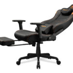 SILLA GAMER COUGAR ARMOR EVO/COLOR NEGRO-NARANJA/HASTA 160KG/CUERO SINTETICO/COJIN LUMBAR/REPOSAPIES/3MEVSORB.0001