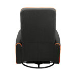 Sofa Gamer Cougar Fidom/Lino Acolchado/150Kg/Reclinable/Color Negro-Naranja/3Mfdforb.0001