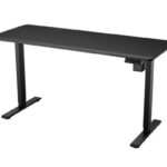Escritorio Electrico Cougar Royal 150 Mossa/1500X600X18Mm/Color Negro/3Mr150Mb.0002