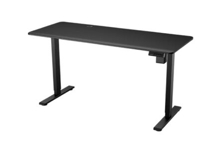 Escritorio Electrico Cougar Royal 150 Mossa/1500X600X18Mm/Color Negro/3Mr150Mb.0002