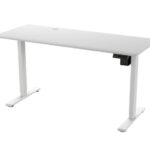 Escritorio Electrico Cougar 3Mr150Mw.0002/Royal Mossa 150/1500X600X18Mm/Color Blanco