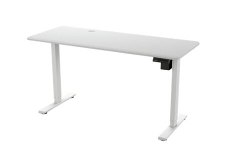 Escritorio Electrico Cougar 3Mr150Mw.0002/Royal Mossa 150/1500X600X18Mm/Color Blanco