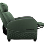 Sofa Gamer Cougar Ranger Elite Army Green/Terciopelo Suave/135Kg/Reclinable/Bolsillo Lateral/Color Negro-Verde/3Mraegeb.0001