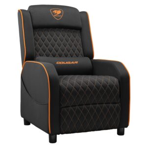 SOFA GAMER COUGAR RANGER ONE, HASTA 150KG, COLOR NEGRO,3MRAOORB.0001