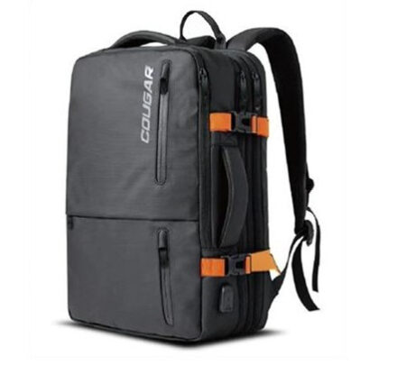 MOCHILA PARA LAPTOP 17″ COUGAR VANGUARD/RESISTENTE AL AGUA/COLOR NEGRO/3MVANNXB.0001