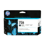 Tinta HP 728 Lf Color Negro Mate Designjet, 130Ml, 3Wx25A