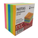 Nota Adhesiva Nextep 3X3 Neon C/500 Hj -