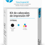 KIT CABEZAL DE IMPRESION HP 3YP86AL COLOR NEGRO Y TRICOLOR
