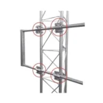 Kit De 4 Pzs De Herraje Individual Tubo Syscom S-Blue-G-Bra, Compatible Con Sblue-G