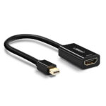 Convertidor Mini Display Port A HDMI Ugreen 40360 4K, 30Hz, 25 Cm, Carcasa Abs