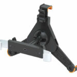 Soporte Para Tablet 8.9" A 10.4" Manhattan 406000 Para Cabecera De Auto/Gira 360°/Color Negro