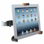 Soporte Para Tablet 8.9" A 10.4" Manhattan 406000 Para Cabecera De Auto/Gira 360°/Color Negro